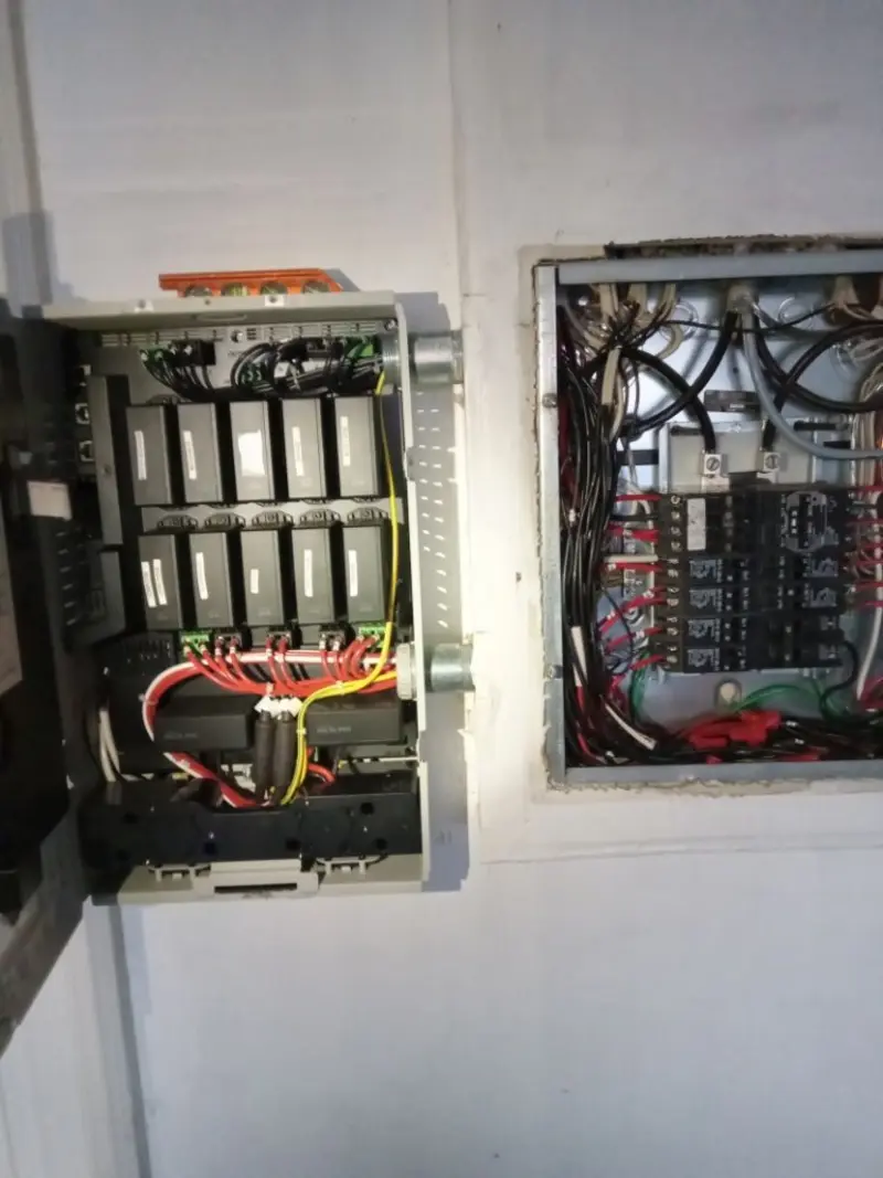 Electrical panel upgrade completed for Carbon Monoxide Detector Installation in Kingsbury